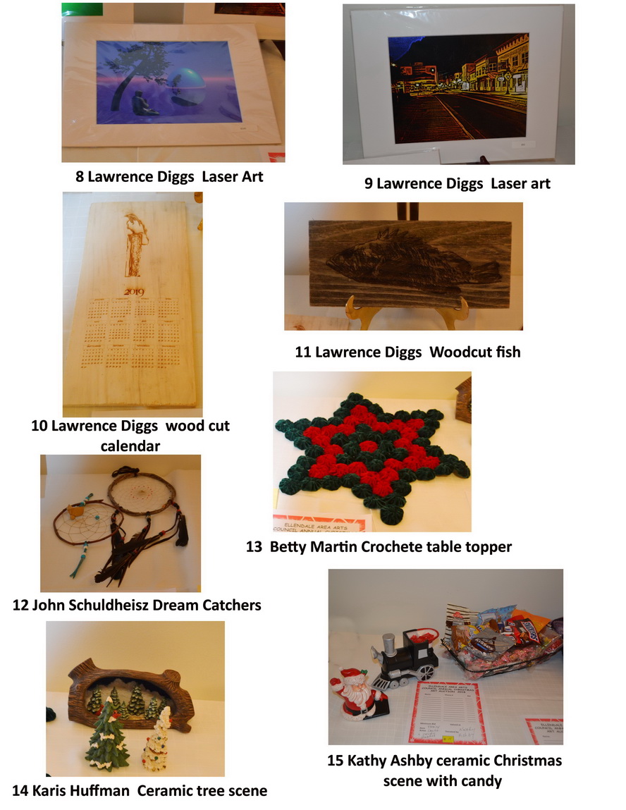 Wreath, artwork auction to benefit Ellendale Area Arts Council